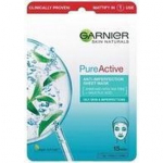 Leht-n&auml;omask ebat&auml;iuslikule nahale Garnier Pure Active, 1 tk