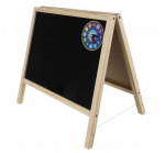 Magnetiline kahepoolne puidust tahvel tarvikutega Educrafty