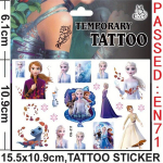 Disney Frozen Printsesside T&auml;toveeringu Kleebised - Anna & Elsa., Cg-217