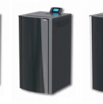 ONYX full glass 18 kW keskk&uuml;tte pelletikamin musta v&auml;rvi