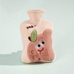 Veega T&auml;idetav Soojaveekott Eemaldatav Pestav Plush Kate, 021 Apple-Pink-Seiko Siuvinėjimas