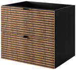 Vannitoa kapp, pie sienas, kuldne Craft tamm LOFT, 60 x 46 x 57 cm