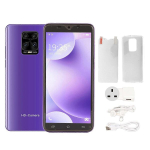 Tahvelarvuti 5,72-Tolline Mobiiltelefon 8-Tuumaline Protsessor 2,4G Wifi 4800Mah Gps 4Gb Ja 32Gb Android 11.0 Telefoni Jaoks Daily Uk 100-240V Violet