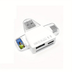 7in1 Multifunktsionaalne SD M&auml;lukaardi Adapter iPhone jaoks.