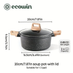 Ecowin mittenakku pott kaas, meditsiiniline kivi kate., 28 cm