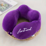 Tuofeng U-kujuline Kaelapadi Reisipadi Kaelapadi Kingitus., Violetinė