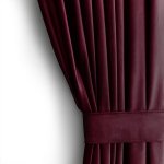 AmeliaHome kardin Velvet
