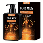 ROZINO Meeste Keha Vormiv Kreem - 100ml | Shea V&otilde;i ja Retinooliga, Niisutav ja Pinguldav Reitele, Jalgadele, K&otilde;hule, K&auml;tele ja Tuharatele | H&uuml;poallergeenne, V&auml;rske L&otilde;hn.