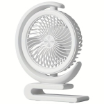 Laualamp LED, USB, Baltas