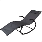 Chaise longue - Aktive - Must - 172 x 75 x 53 cm - Aiam&ouml;&ouml;bel - 1 inimene