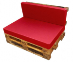 Seljatoe padi v&auml;lisistmele Wood Garden, punane