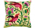 Tikkimiskomplekt padi "Paradiisilinnud" Collection D'Art 40x40cm