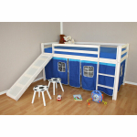 Laste Narivoodi, Loft Kajutivoodi, 208x110x97 cm, Valge