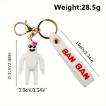 1tk Multikas Koletis V&otilde;tmehoidja Naljakas Anime Kawaii Silikoon Ripats, Baltoji klasė