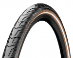 Jalgratta rehv Continental Ride City 42-622 28", must/pruun