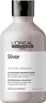 Kollast tooni neutraliseeriv &scaron;ampoon hallidele ja heledatele juustele L'Oreal Professionnel Serie Expert Silver 300 ml