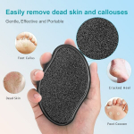 Manik&uuml;&uuml;ri-, pedik&uuml;&uuml;ritooted, klaasjalaviil Callus Remover &ndash; du&scaron;i pedik&uuml;&uuml;ri t&ouml;&ouml;riist pehmete jalgade hooldamiseks, must + must matt k&auml;sit&ouml;&ouml; jalalihv
