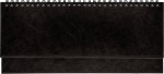 Lauakalender Classic LUX kaas (kunstnahk), reklaamriba (MUST), Desk calendar Classic LUX cover (fake leather), advertising strip (black)