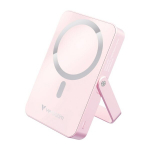 Verbatim akupank Powerbank mit Standfu&szlig; mag.wireless 10000mA roosa 32267