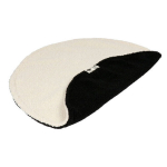 Pesakast kassidele DD Home Maeve, 50x50x1 cm, must/valge