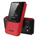 Telefon Aiwa FP-24RD Red