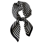 Naiste sallid, Bandana peapael - juuksesall - kandiline peasall - kingitused naistele, must