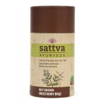 Looduslik henna juuksev&auml;rv &ndash; p&auml;hklipruun, 150 g &ndash; SATTVA