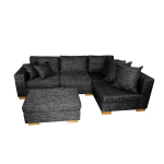 Nurgadiivan Alex, parem nurk, jalad - p&ouml;&ouml;k, Nurgadiivan Alex, parem nurk, must Inari 100, jalad - p&ouml;&ouml;k