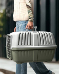 Transportpuur loomadele Lionto, 58,5x35,5x40 cm, roheline