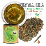 GENMAICHA - Roheline tee Sencha, koos r&ouml;stitud riisiga, PT100g