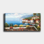 Reproduktsioon l&otilde;uendil Maastik, 30x80 cm