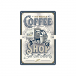 Metallplaat 20 x 30 cm, Ape The Mobile Coffee Shop