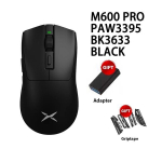 Delux M600 traadita m&auml;ng hiir 26000DPI laadimine - M600Pro must