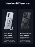 Ugreen 360 &deg; magnetiline &uuml;mmargune katkine iPhone 16 Pro Max, Magsafe - Clear 360 alust, sularaha 1 ja 2 t&auml;ite, iPhone 16Promax