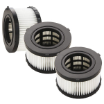 Paketid HEPA filter &uuml;hildub Dewalt DC5151H -ga Dewalt DC515 jaoks, DCV517 Pool gallonist m&auml;rja m&auml;rja k&otilde;mri jaoks ~ 3846
