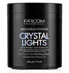 Juukseid valgustav puuder Farcom Professional Crystal Lights Bleaching Powder 500 g