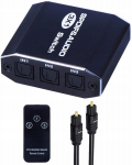 HELIL&Uuml;LITI 3x1 SPDIF TOSLINK OPTILISE SPLITER