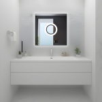 Seinapeegel Rea Led Yh-Bl-12 60X60Cm Transparent