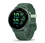 Nutikell Garmin V&iacute;voactive&reg; 6 Metallic Jasper Green with Jasper Green Band