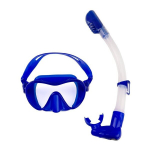 Komplekt Scorpena mask+snorkeling toru, helesinine