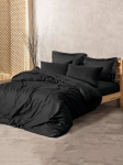 Cotton Box voodipesukomplekt Plaid Black, 160x220 cm, 3-osaline