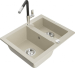 Pool-topelt graniidist valamu Mexen Carlos koos Flora k&ouml;&ouml;gisegistiga, beež - 6518-69-670401-00