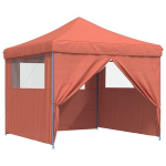 Telk,kokkupandav pop-up peotelk 4 k&uuml;lgseinaga, terrakota CFE880476