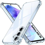 Coque Antichoc pour Samsung Galaxy A55 5G - Protection TPU Souple Transparent Phonillico&reg;