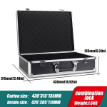 Kaasaskantav Alumiinium T&ouml;&ouml;riistakast,  Juoda