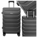 V&auml;ike reisikohver ratastel ABS salongi kohvri kott rattad 40L hall