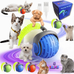 Interaktiivne nutipall kassidele Halpix Teaser Smart Cat Ball, sinine