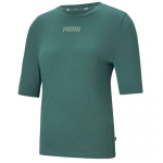 Naiste T-s&auml;rk Puma Modern Basics Tee Cloud W 585929 45, roheline