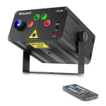 BeamZ Dahib Double RG Gobo lasers&uuml;steem sinise Led-iga, 152.612