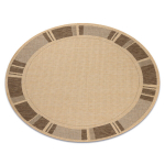 Sisal vaip SISAL FLOORLUX ringikujuline 20195 beež / kohve